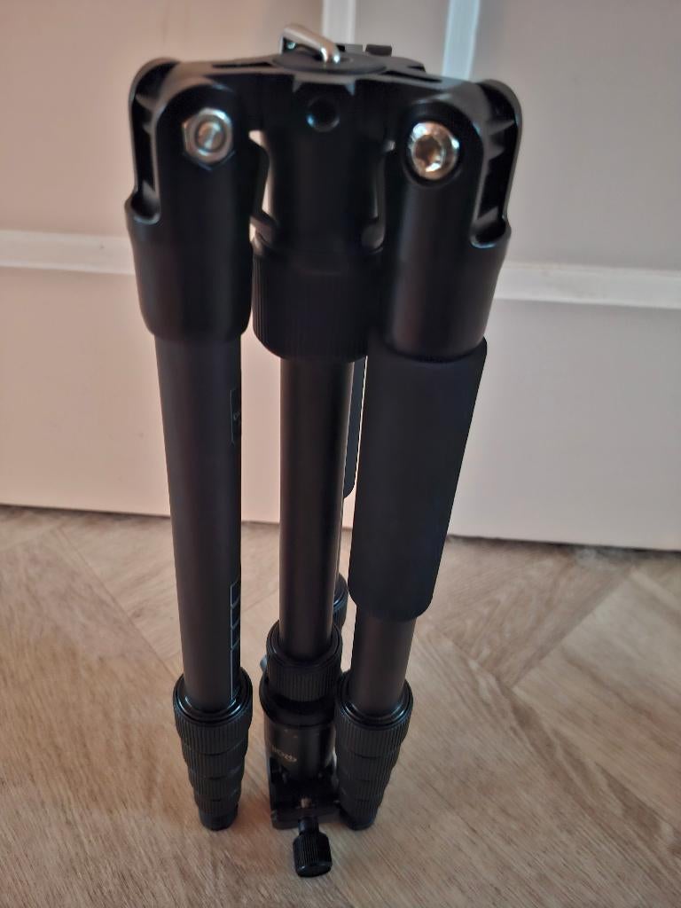 Rollei compact traveller nr1 tripod carbon, Audio, Tv en Foto, Fotografie | Statieven en Balhoofden, Ophalen, Driepoot, Zo goed als nieuw