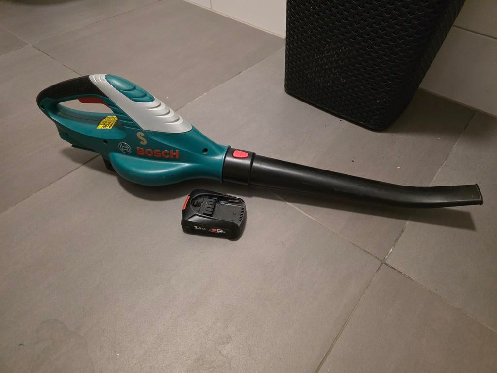 Bosch bladblazer, Ophalen of Verzenden, Gebruikt, Accu