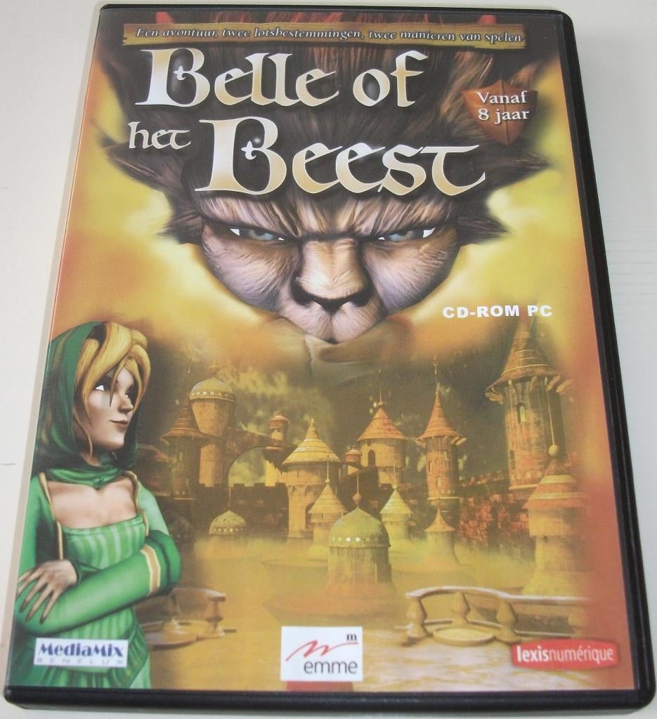 PC Game *** BELLE OF HET BEEST *** Twee lotsbestemmingen, Avontuur en Actie, 1 speler, Ophalen of Verzenden, Zo goed als nieuw