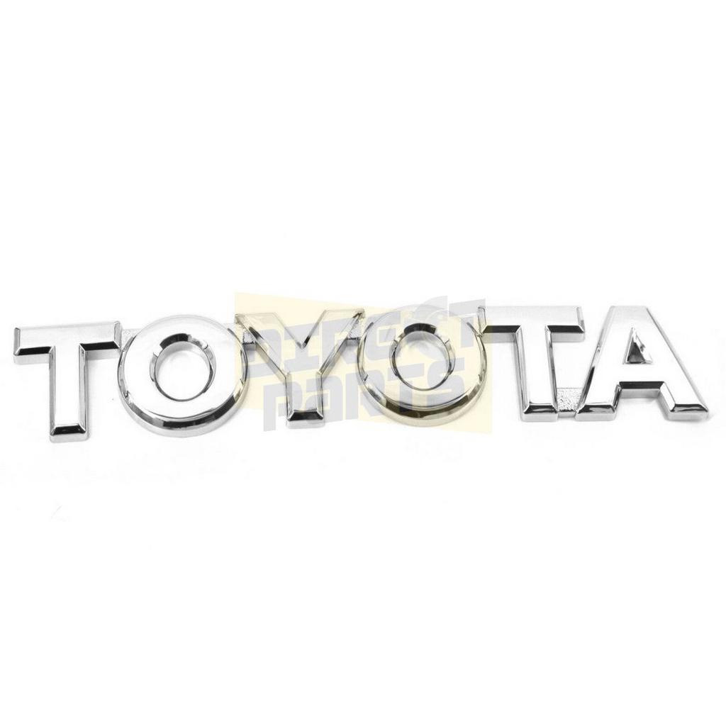 Toyota Aygo embleem tekst ''Toyota'' Origineel!  754460H010, -, Verzenden, -, Nieuw