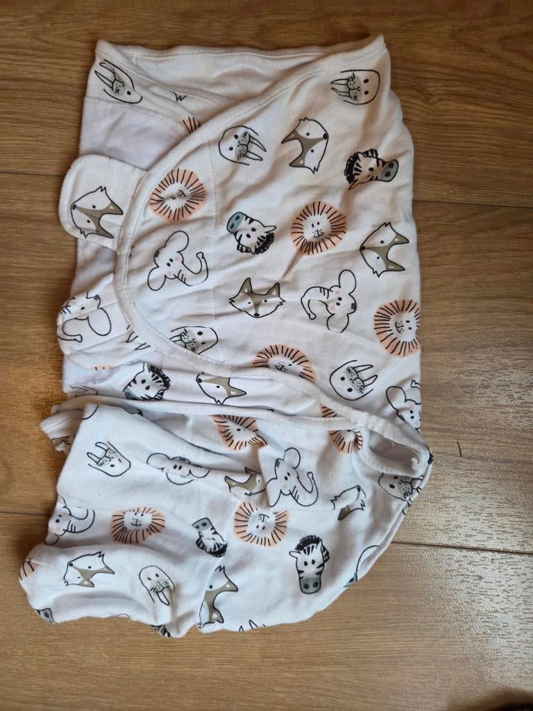 Inbakerslaapzakken 3-6 maanden - 2 stuks, Kinderen en Baby's, Ophalen of Verzenden, Gebruikt, 70 tot 85 cm, Bakerzak of Bakerdoek