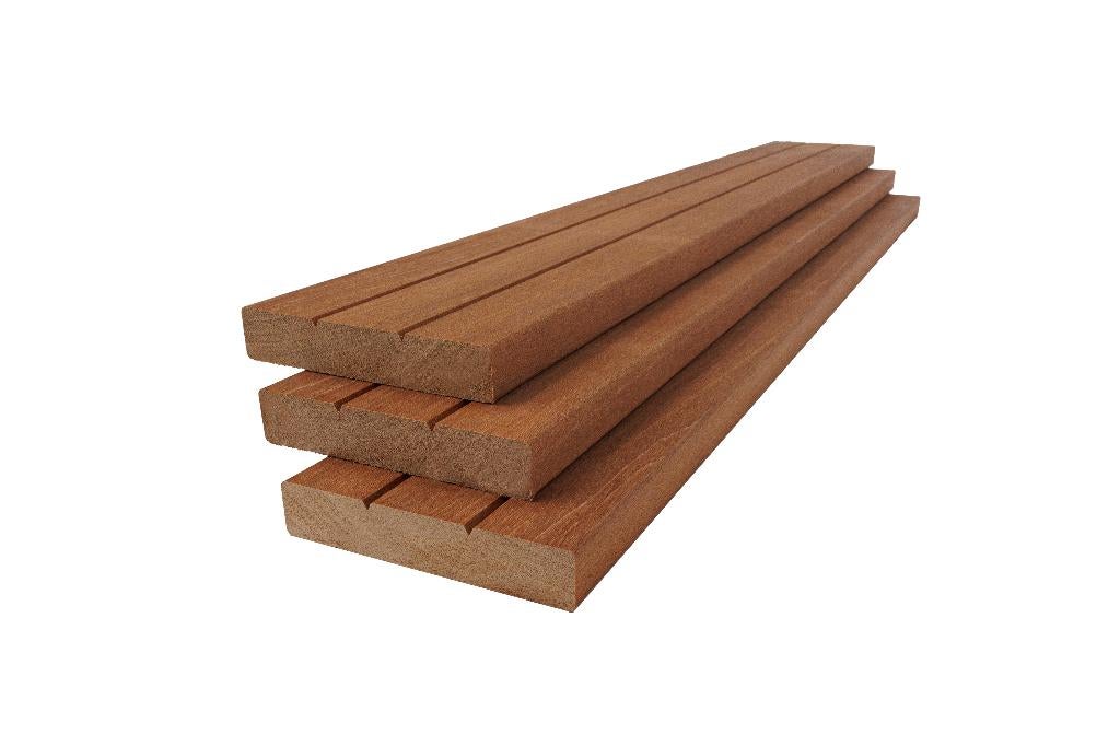 Bangkirai planken | Hardhout | Geschaafd | 28x145mm, 25 tot 50 mm, Nieuw, Ophalen of Verzenden, Plank