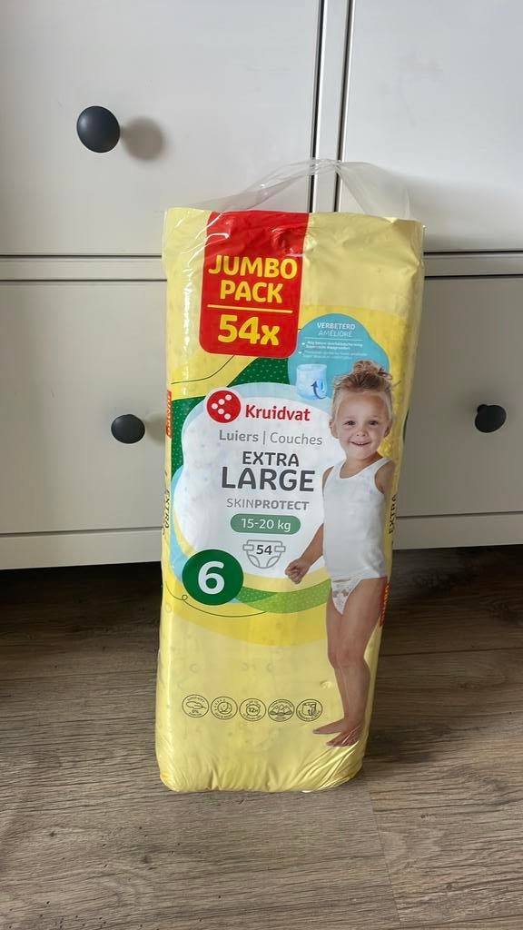 Kruidvat luiers maat 6, Ophalen, Zo goed als nieuw, Overige typen