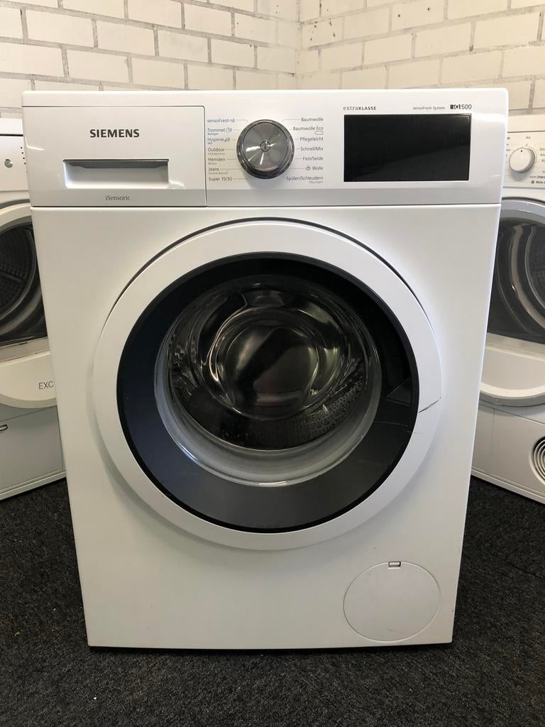 DAG DEAL 8kg A+++ Wasmachine Siemens iQ500 MET GARANTIE, Ophalen, Minder dan 85 cm, 8 tot 10 kg, Kort programma