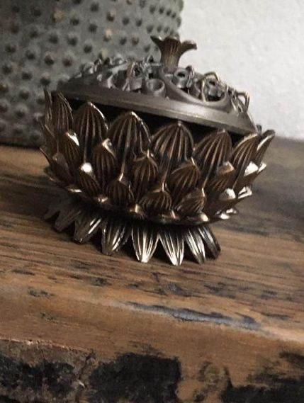 Lotus wierookhouder Chinees Chinese bloem, Overige materialen, Verburgt Vintage, Overige kleuren, Nieuw