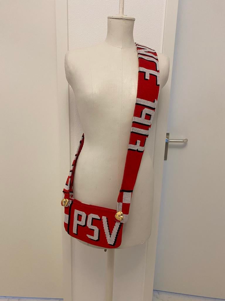 PSV Schoudertasje - Rood/Wit Fan Tas, Ophalen of Verzenden, Nieuw, Rood, Overige merken