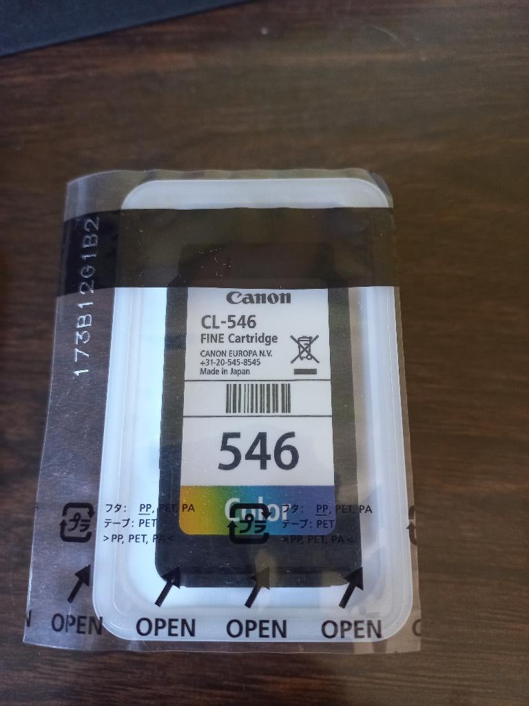 Canon CL-546 Cartridge, Ophalen, Nieuw, Cartridge, Canon