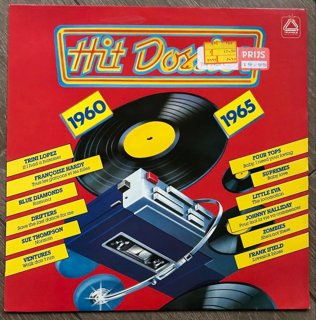 Hit Dossier 1960-1965 LP - Diverse Artiesten, Ophalen of Verzenden, Gebruikt, 12 inch, Pop