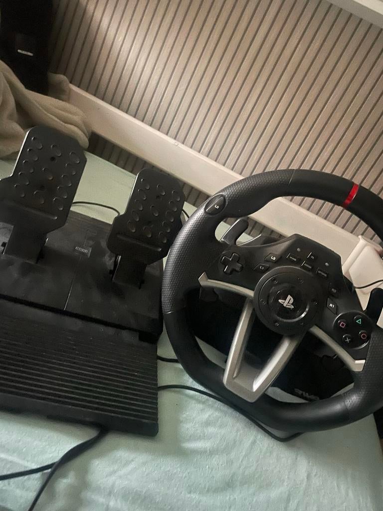 Nieuw Playstation stuur met pedalen, Ophalen of Verzenden, Nieuw, Stuur of Pedalen, PlayStation 4