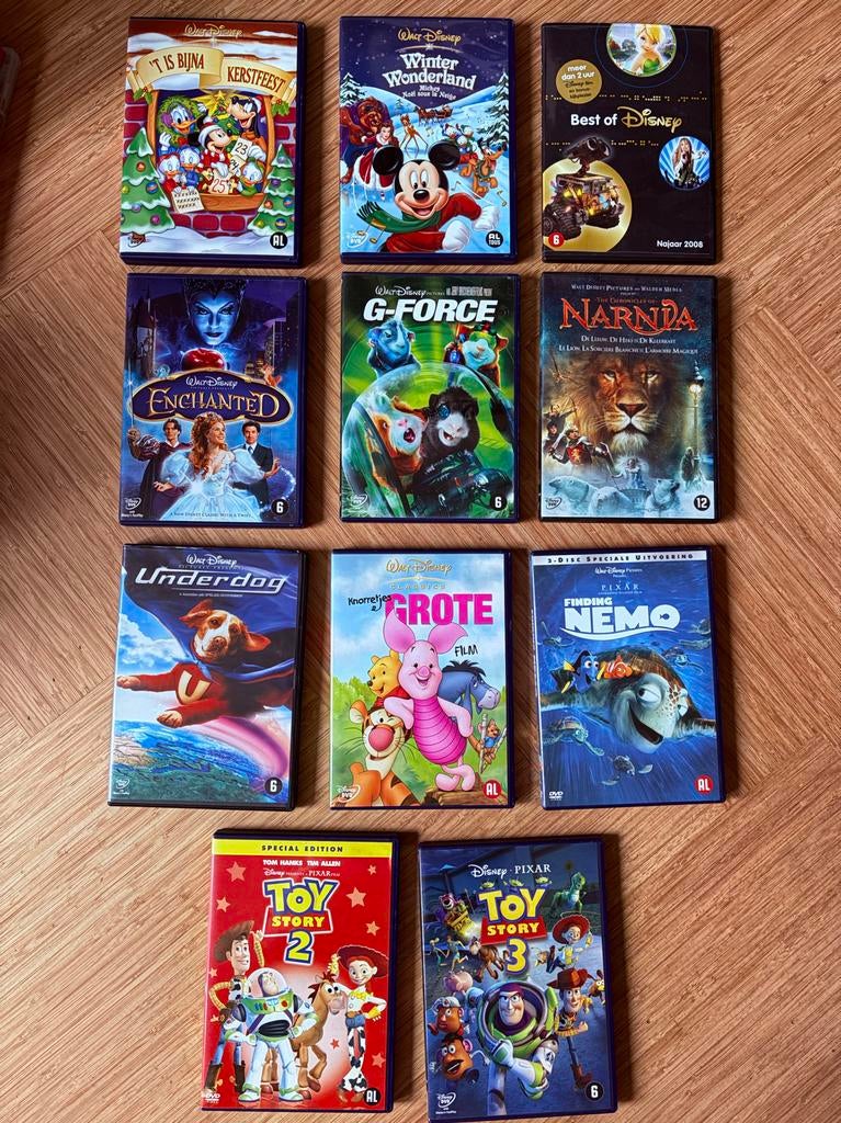 Diverse Walt Disney DVD's, Avontuur, Gebruikt, Alle leeftijden, Ophalen of Verzenden