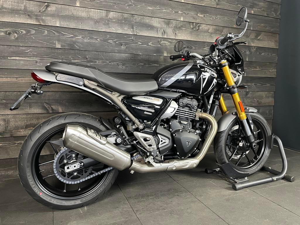 Triumph SPEED 400 STYLE PHANTOM BLACK A2 (bj 2026), Bedrijf, 398 cc, 12 t/m 35 kW, Naked bike
