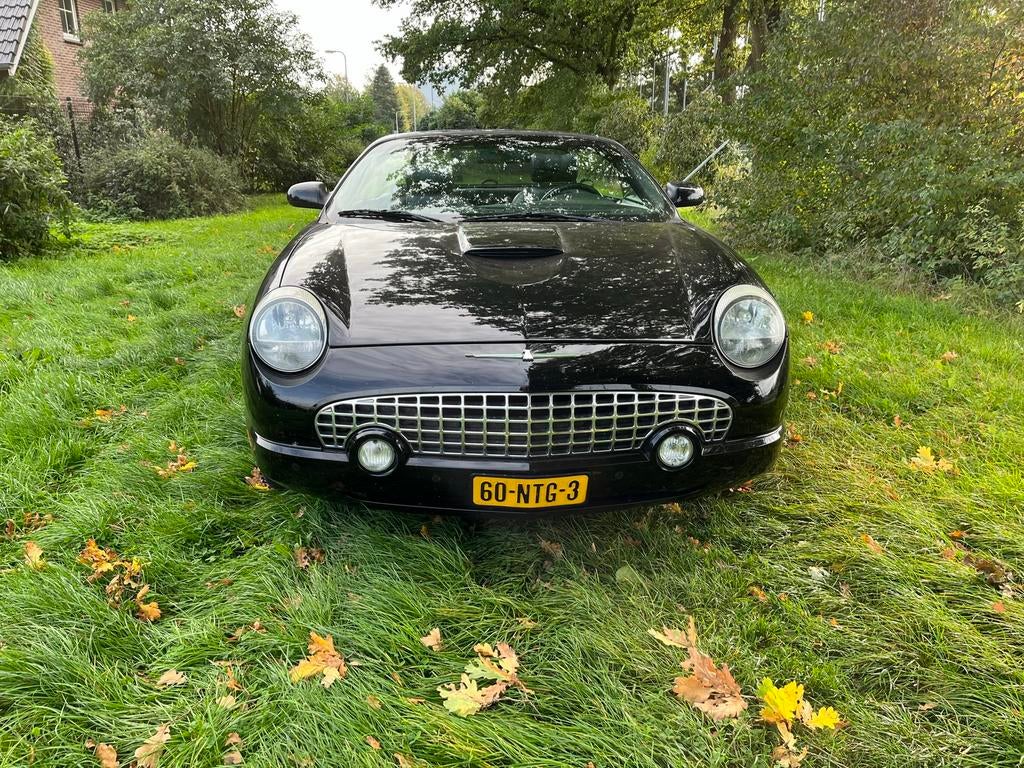 Ford Thunderbird 2004 cabrio met hardtop, Automaat, Cabriolet, Zwart, Particulier