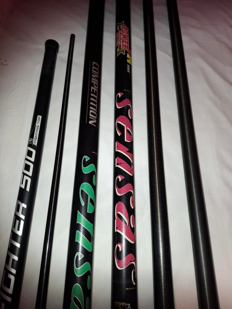 Sensas 624 stok, Watersport en Boten, Ophalen of Verzenden, Vaste hengel