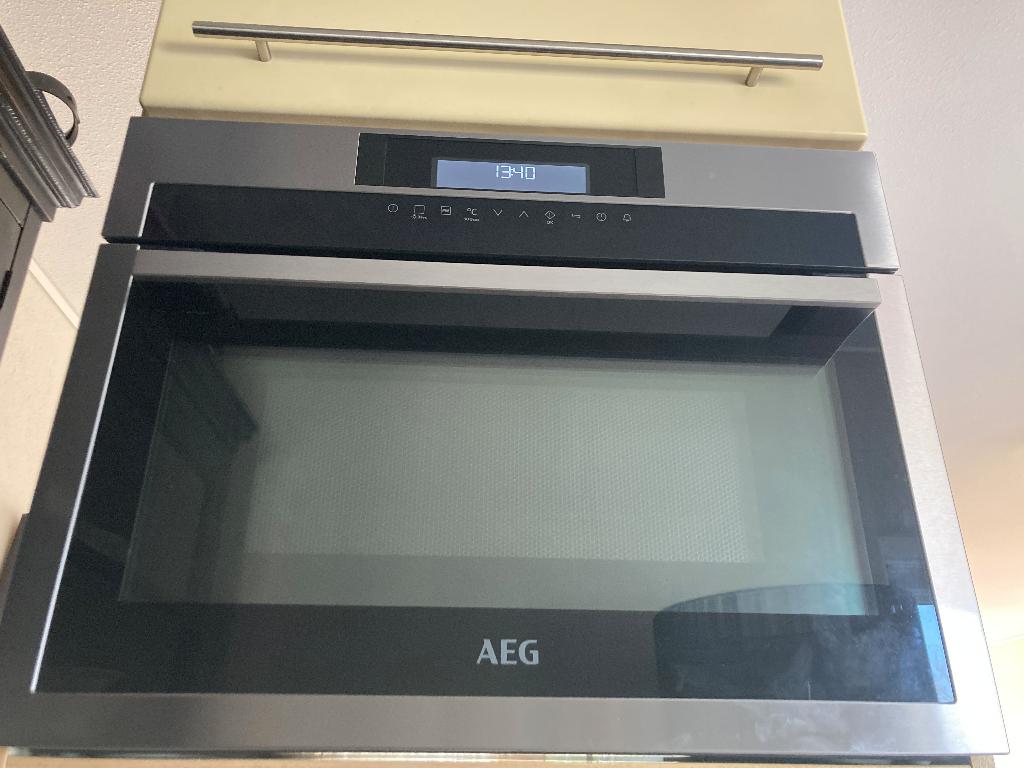 Inbouw combimagnetron AEG, Witgoed en Apparatuur, Ophalen, Combimagnetron, Gebruikt, 60 cm of meer