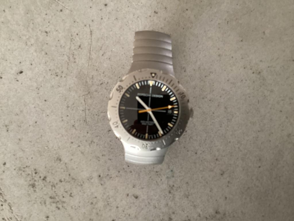 Porsche design titanium diver, Sieraden, Tassen en Uiterlijk, Horloges | Heren, Overige merken, Overige materialen, Gebruikt, Polshorloge