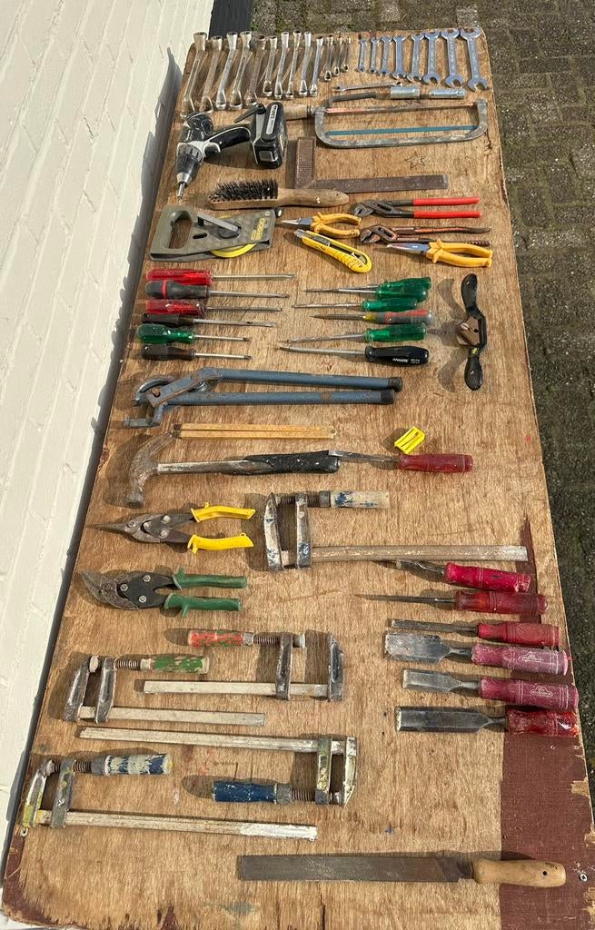 Partij divers gereedschap, Ophalen, Gebruikt