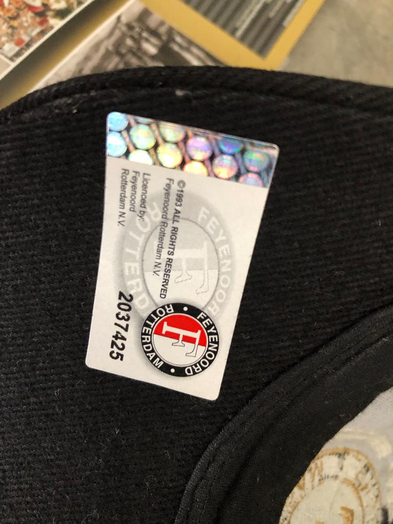 D.026 Feyenoord Jubileum-Cap + CD (100 Jaar), Verzamelen, Sportartikelen en Voetbal, Nieuw, Pet of Muts, Feyenoord, Ophalen of Verzenden