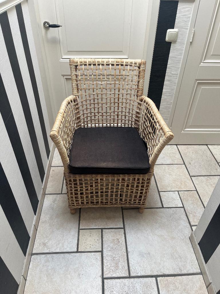Rieten Stoel, Ophalen, Gebruikt, Overige kleuren, Riet of Rotan