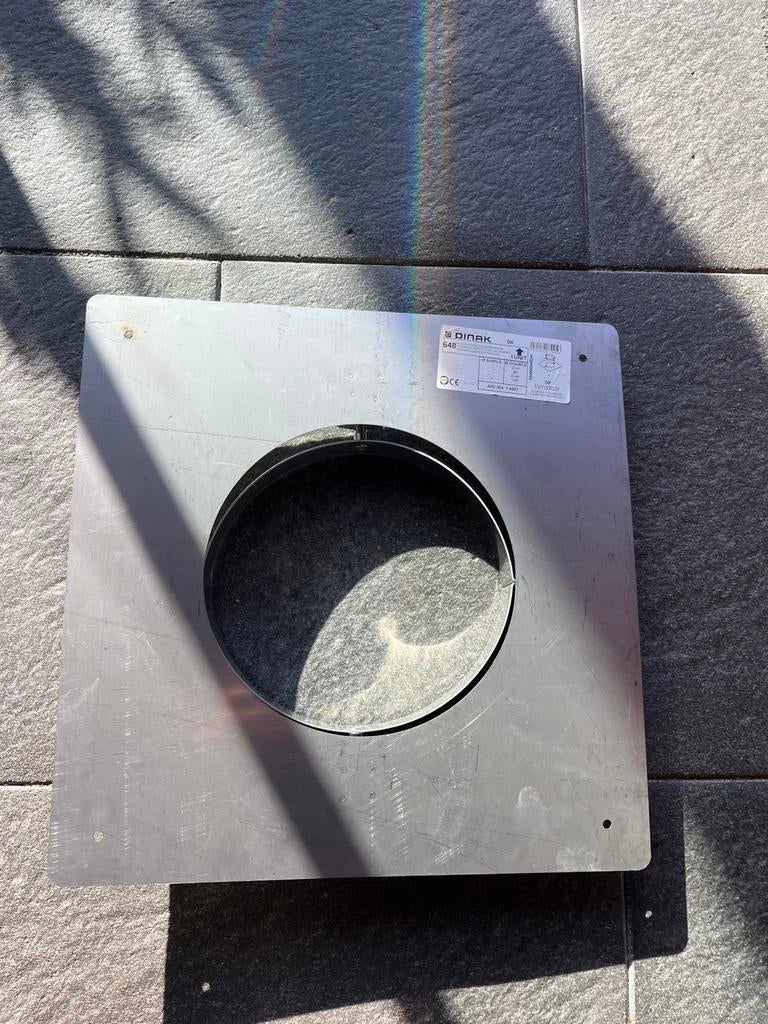 DINAK 648 Vloerondersteuningsplaat RVS AISI 304, Ophalen, Nieuw, Ventilator en Afzuiger