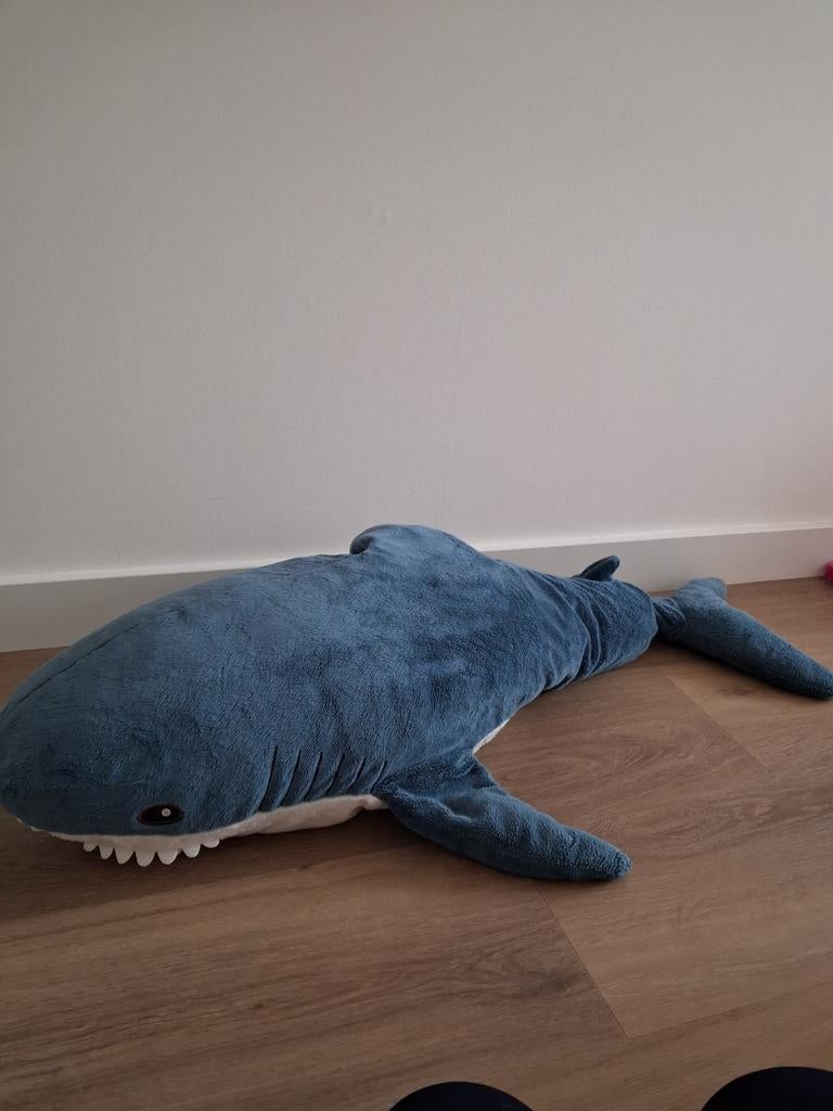 Knuffel haai Ikea Blahaj 100 cm 1 meter L1109, Ophalen of Verzenden, Zo goed als nieuw, Overige typen
