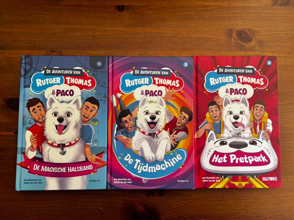 De avonturen van Rutger, Thomas en Paco, Ophalen, Zo goed als nieuw