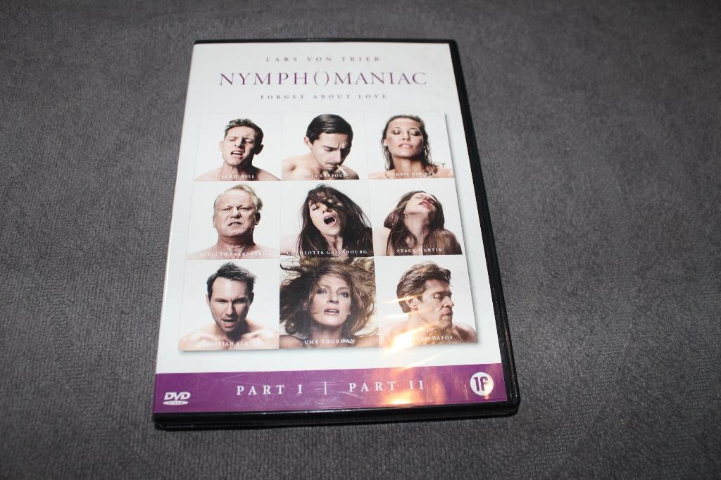 DVD Nymphomaniac part 1 + 2, Vanaf 16 jaar, Ophalen of Verzenden, Gebruikt, Scandinavië