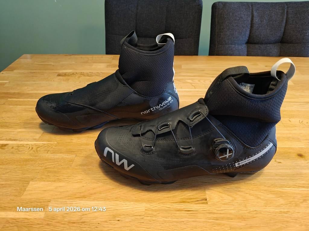 Northwave CELCIUS XC GTX SPD winterschoenen, maat 45, Fietsen en Brommers, Fietsaccessoires | Fietskleding, Zo goed als nieuw
