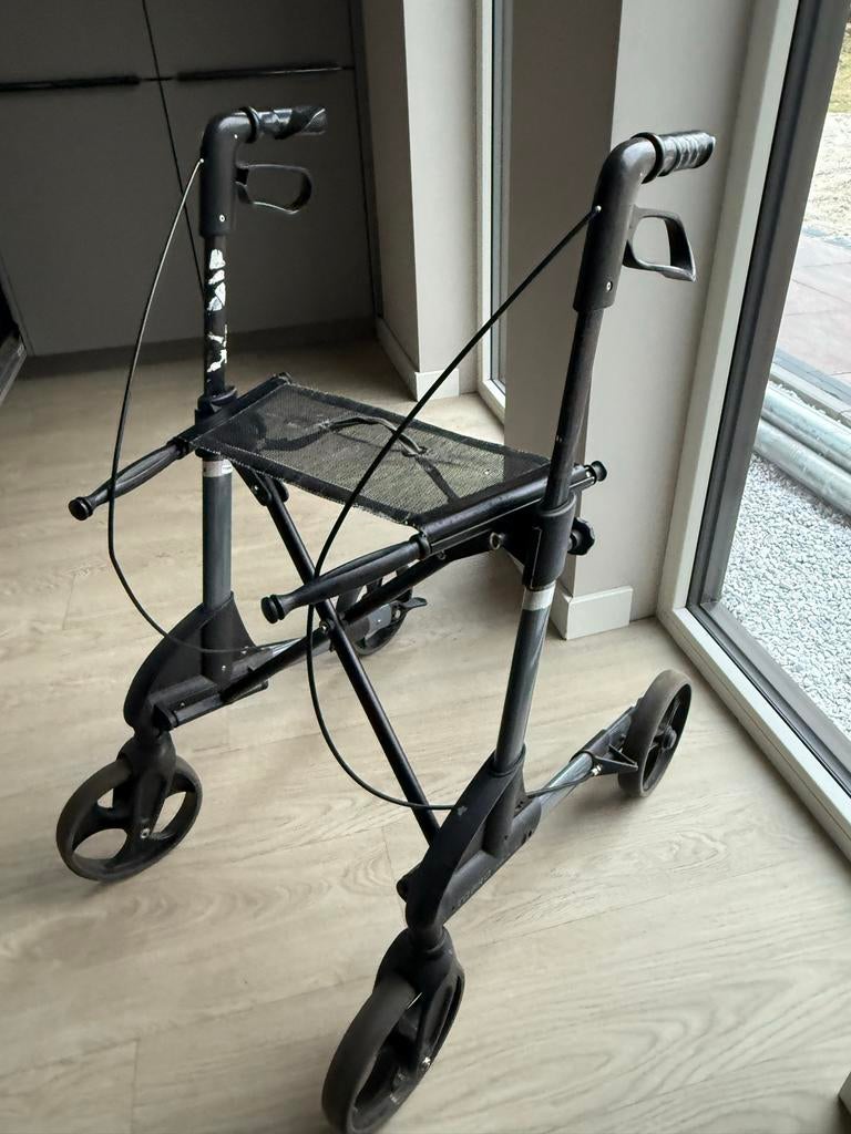 Lichtgewicht rollator Topro Troja 150, Ophalen of Verzenden, Opvouwbaar, Gebruikt