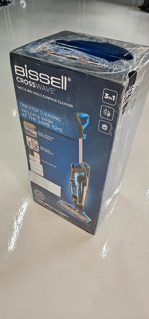Bissell Crosswave vloerreiniger stofzuiger Nieuw, Witgoed en Apparatuur, Stofzuigers, Ophalen, Overige typen, Nieuw, Minder dan 1200 watt