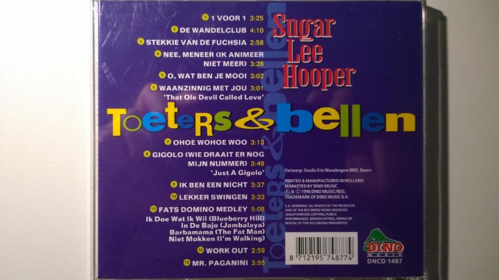 Sugar Lee Hooper - Toeters & Bellen, Ophalen of Verzenden, Zo goed als nieuw, Levenslied of Smartlap