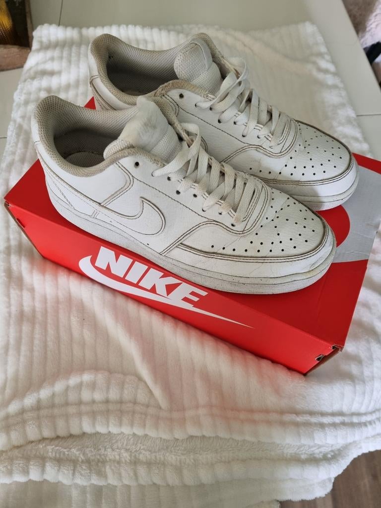 Nike Court Vision sneakers maat 42, Wit, Nike, Ophalen of Verzenden, Sneakers of Gympen