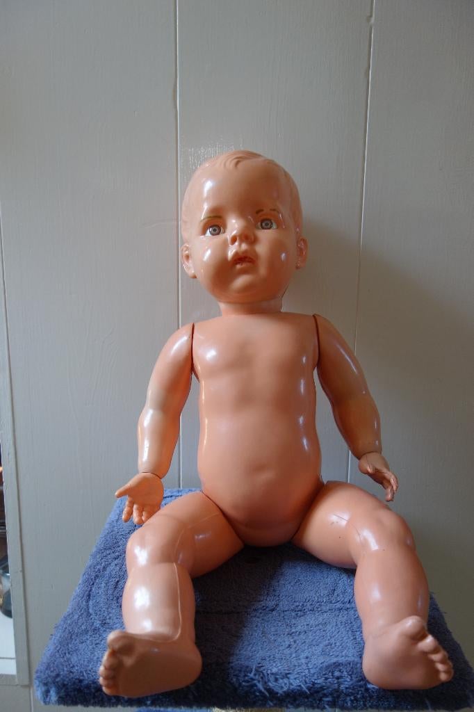 Mooiw jaren 50/60 Wildebras pop, Verzamelen, Ophalen of Verzenden, Zo goed als nieuw, Pop