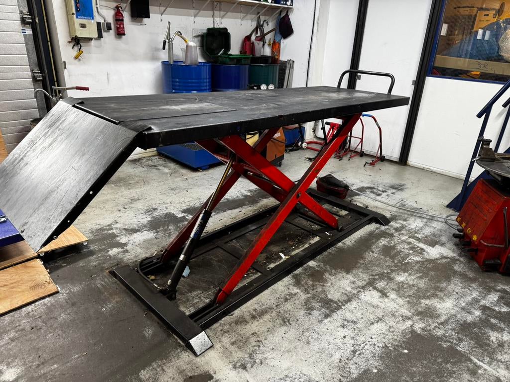 Motor / scooter hefbrug bikelift, 70 tot 120 cm, Ophalen of Verzenden, 2421lt, Gebruikt