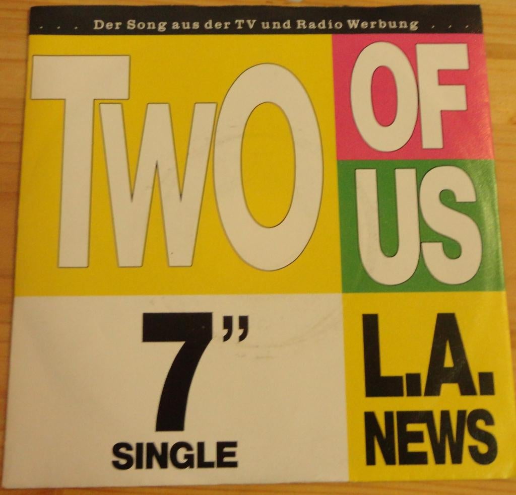 L.A.News > Two of us, Gebruikt, 7 inch, Single, Ophalen of Verzenden
