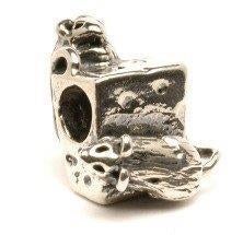 Trollbeads Muizen op kaas kraal TAGBE-40049, Gebruikt, Ophalen of Verzenden, Trollbeads, 1 bedel
