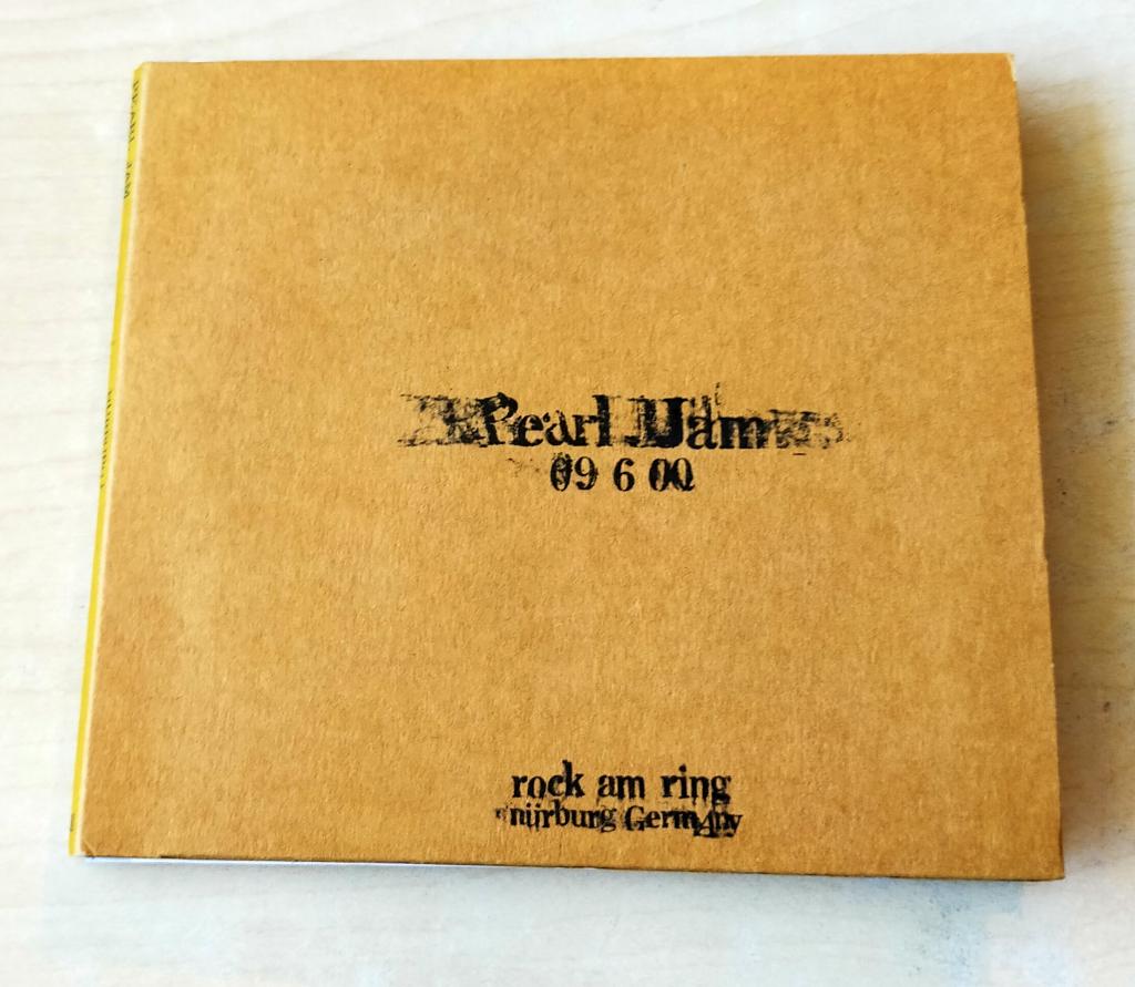 Pearl Jam - 09 6 00 Rock Am Ring Nürburg, Germany CD, Ophalen of Verzenden, Gebruikt, Alternative