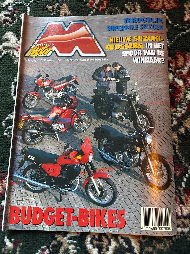 Weekblad Motor - Budget-Bikes, Boeken, Ophalen of Verzenden, Gelezen, Algemeen