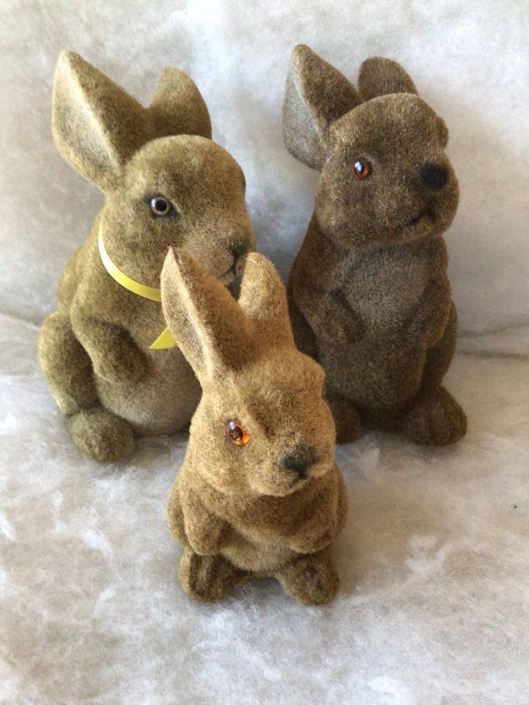 3 Flock konijnen. Staand, Diversen, Pasen, Ophalen of Verzenden