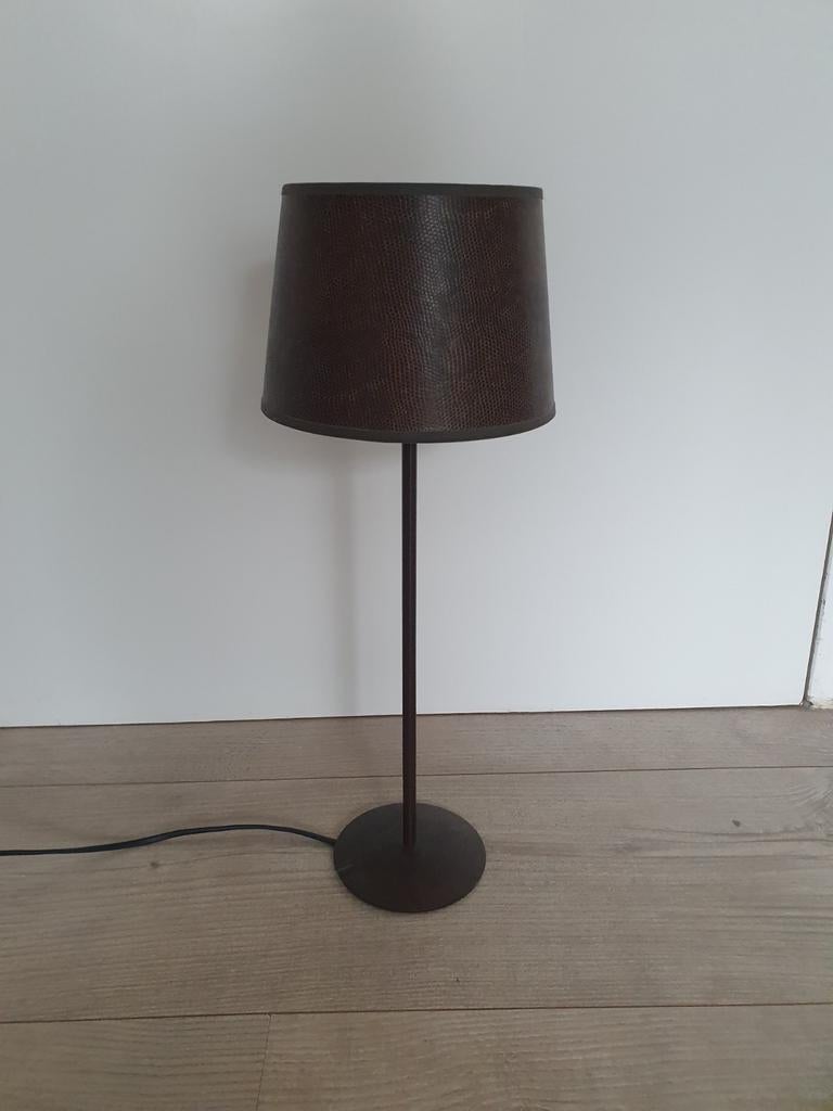 Stijlvolle bedlamp / nachtlamp - Zo goed als nieuw, Modern, Klassiek, Ophalen of Verzenden, Zo goed als nieuw, Stof