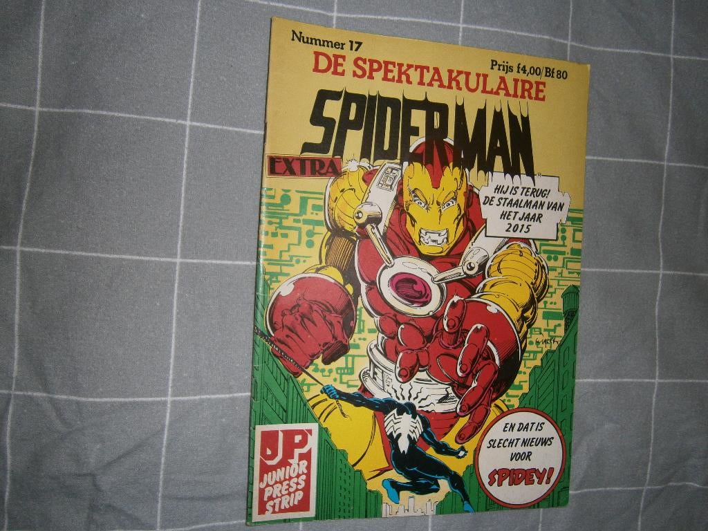 De Spektakulaire Spiderman 17 – Juniorpress 1987, Boeken, Europa, Stan Lee , Ken McDonald, Ophalen, Gelezen