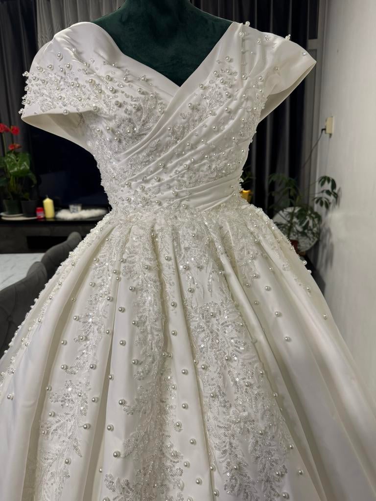 Bruidsbenodigdheden اغراض للعروس, Kleding | Dames, Trouwkleding en Trouwaccessoires, Zo goed als nieuw, Accessoires, Wit, Ophalen of Verzenden