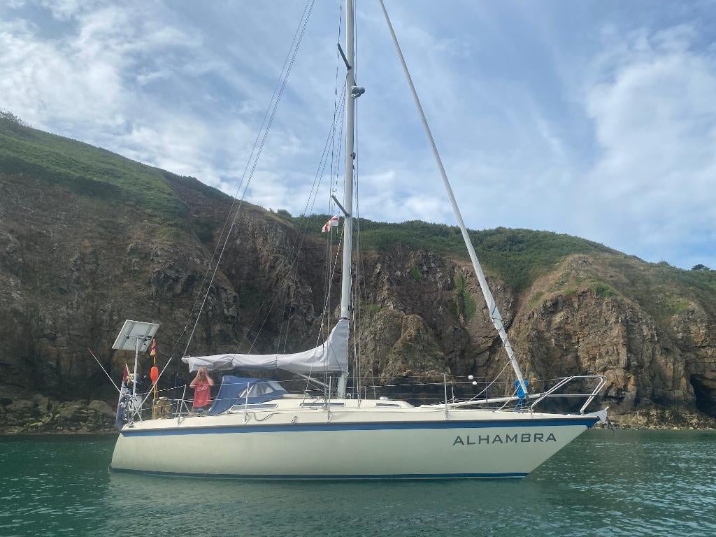 Granada 31 – vaarklaar, nieuwe zeilen 2023, compleet, Watersport en Boten, Ophalen, Gebruikt, Diesel, 9 tot 12 meter