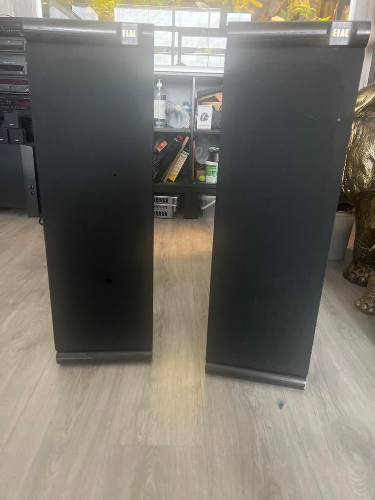 ELAC EL 100 speakers, Audio, Tv en Foto, Luidsprekers, Overige merken, Gebruikt, Ophalen of Verzenden, 120 watt of meer