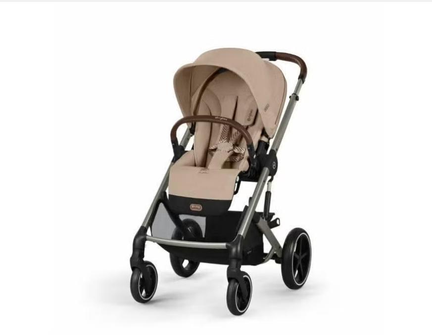 Cybex Duo Balios S Lux kinderwagen, Gebruikt, Verstelbare duwstang, Combiwagen, Ophalen
