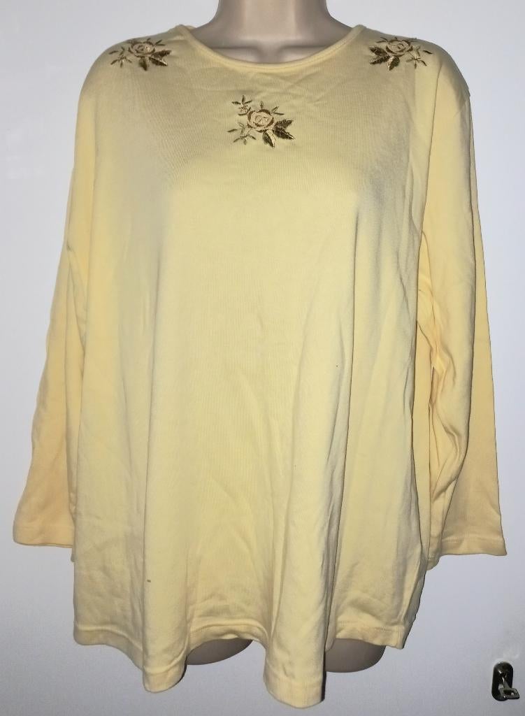 Berger du Nord top maat 50, Ophalen of Verzenden, Zo goed als nieuw, Geel, Shirt of Top