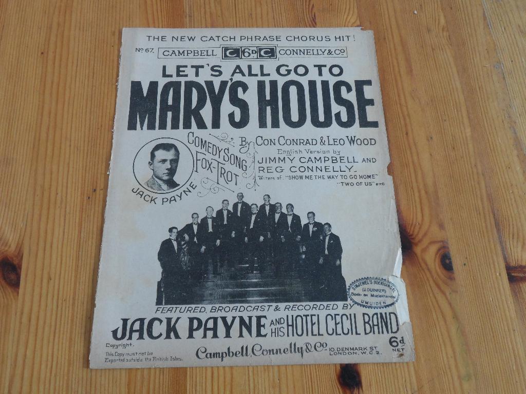 Let's all go to mary's house - wood / conrad, Gebruikt, Gitaar, Ophalen of Verzenden, Artiest of Componist