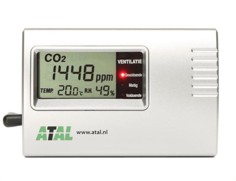 ATAL MB450 serie CO2-meter (nieuwprijs €139,-), Ophalen, Zo goed als nieuw, Elektriciteit