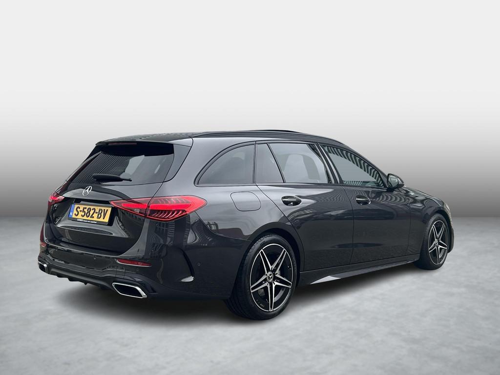 Mercedes-Benz C-klasse Estate 180 AMG Line | Trekhaak | Pano, Automaat, 4 cilinders, Origineel Nederlands, 170 pk