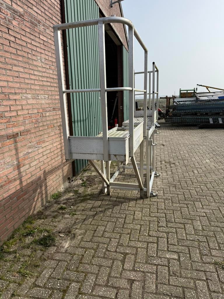 Aluminium Steiger Aanbouwdelen Bordes, 2 tot 5 meter, O, O, Overige typen