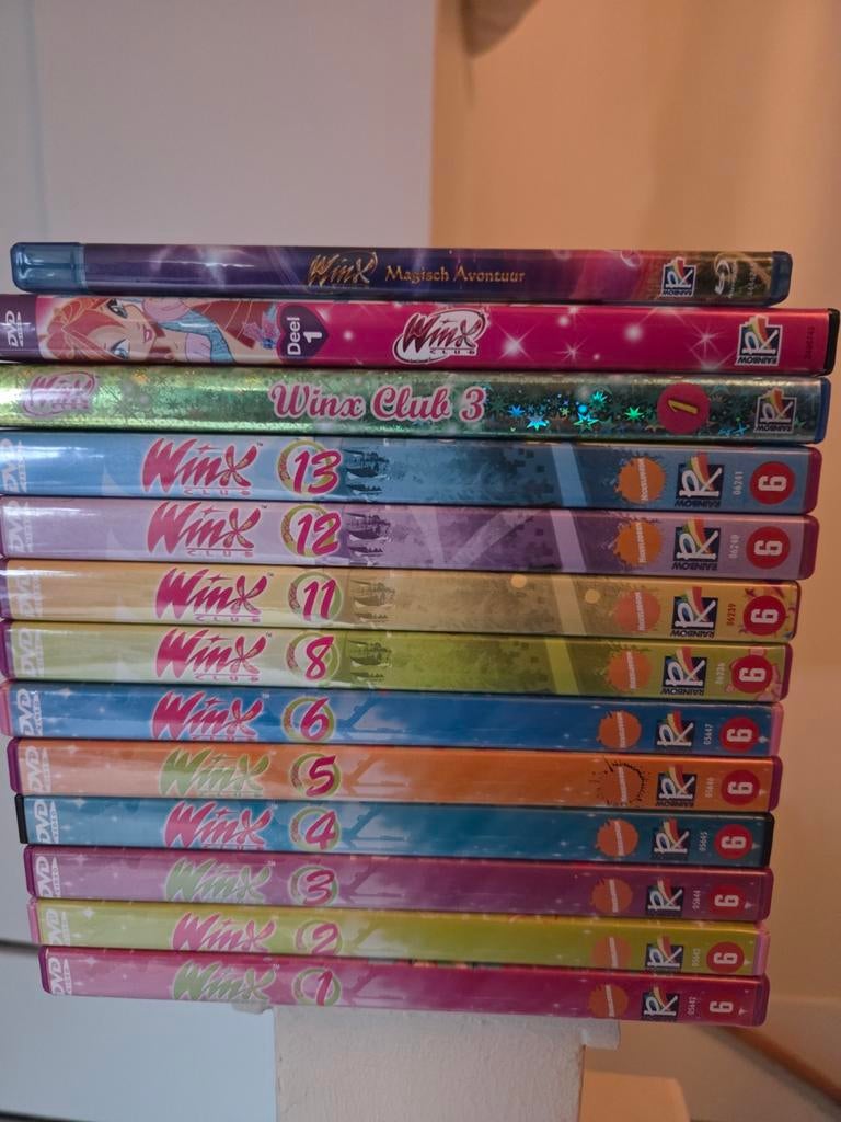 Winx Club - Verzameling dvd's, Overige typen, Ophalen of Verzenden, Zo goed als nieuw, Alle leeftijden